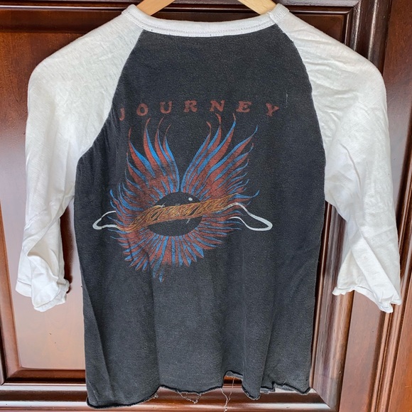 Vintage 80s Journey Double Sided Band Tee Shirt made in U.S.A. - Picture 5 of 6